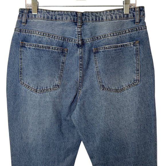 Superdown mom jeans relaxed fit ankle crop casual denim jeans women’s 29 - Picture 2 of 11